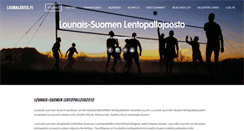 Desktop Screenshot of lounalentis.fi